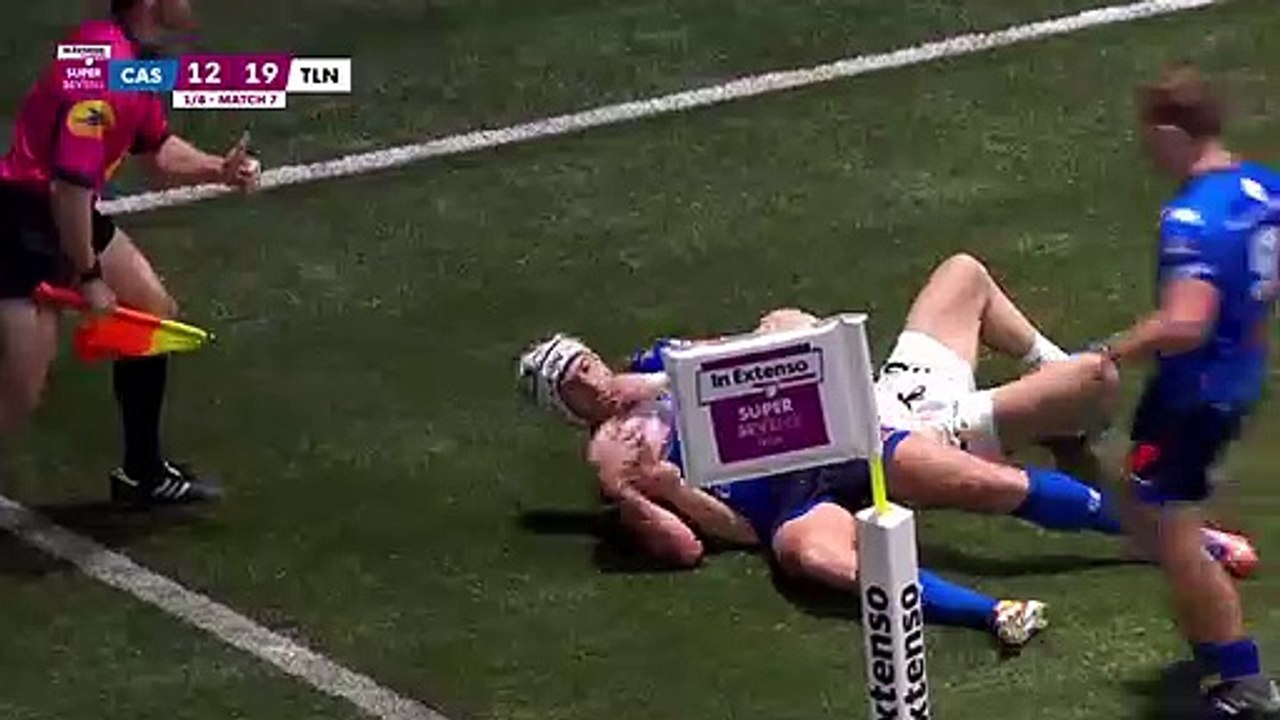 In Extenso Supersevens - Résumé Castres-Toulon- 12-19 - 1/8e de finale - Saison 2019-2020