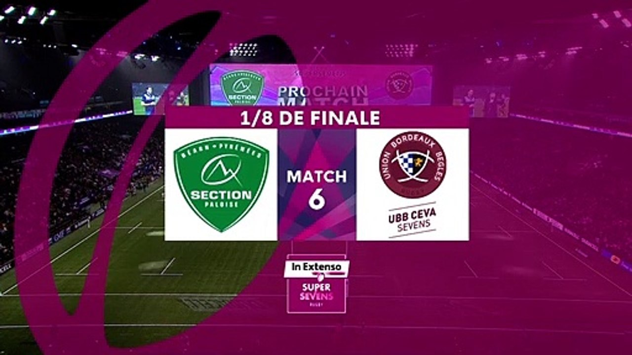 In Extenso Supersevens - Résumé Pau-Bordeaux-Bègles- 42-7 - 1/8e de finale - Saison 2019-2020