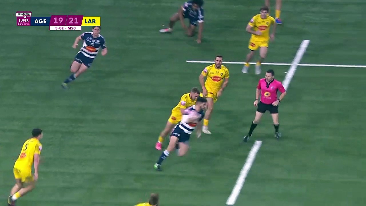 In Extenso Supersevens - Résumé  Agen-La Rochelle- 19-21 - 5e/8e place - Saison 2019-2020