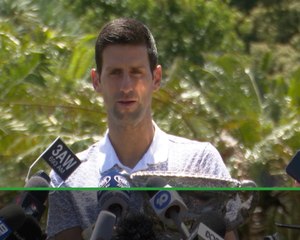 Open d'Australie - Djokovic : "Je suis ravi d'être encore en course pour le Grand Chelem"