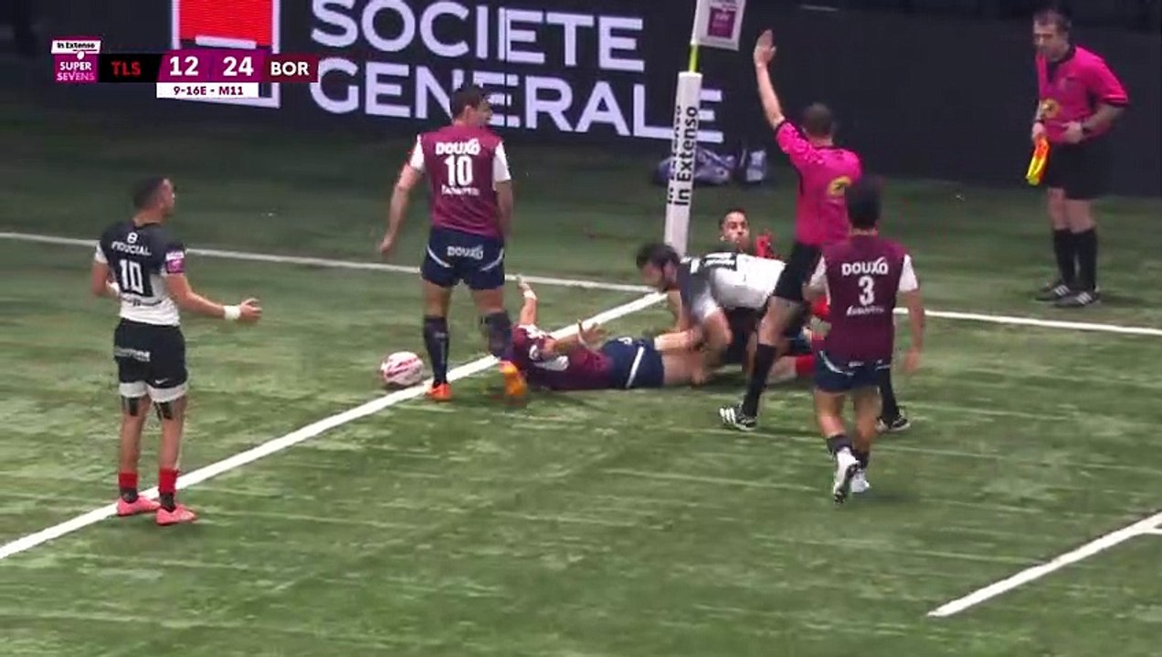 In Extenso Supersevens - Résumé Toulouse-Bordeaux-Bègles- 12-24 - 9e/16e place - Saison 2019-2020