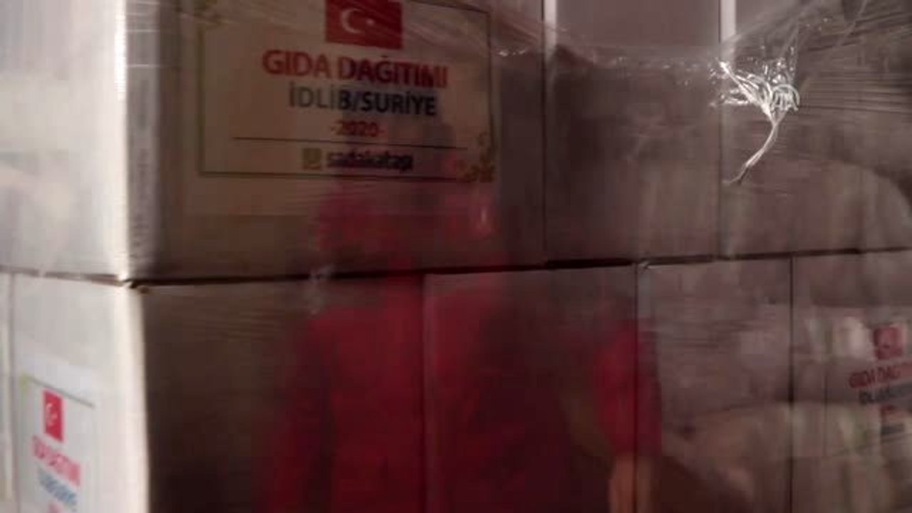 Sadakataşı Derneği İdlib'e yardımlarını sürdürüyor