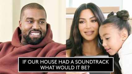 Kim and Kanye Quiz Each Other On Home Design, Family, and Life