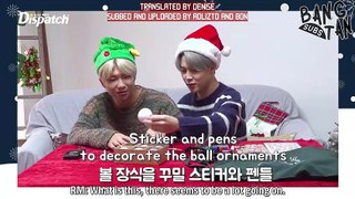 [ENG] 191226 MiniMoni on Christmas Ball decorating ver. (방탄소년단 : BTS)