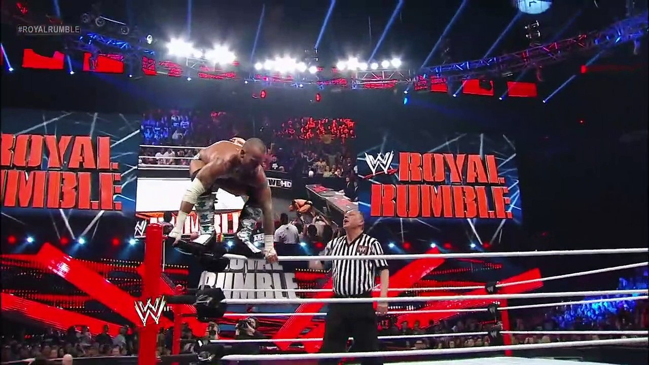 FULL MATCH - CM Punk vs. The Rock – WWE Title Match- Royal Rumble 2013