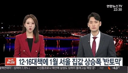 Download Video: 12·16대책에 1월 서울 집값 상승폭 '반토막'