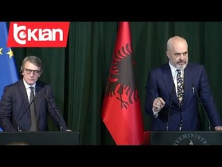 Sassoli: Duhet te filloje procesi i anetaresimit me Shqiperine