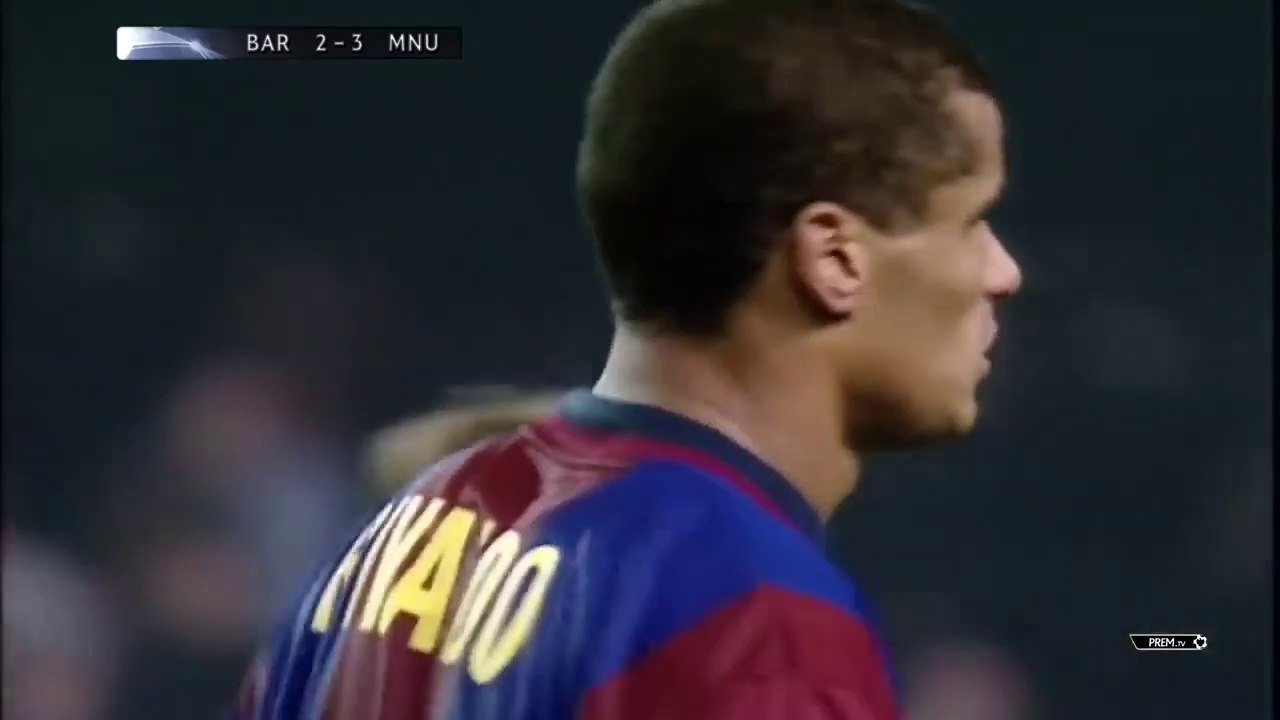 1998  FC Barcelona 3 - 3 Manchester United