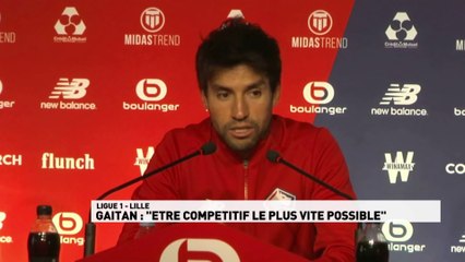 LOSC - Les premiers mots de Nicolás Gaitán