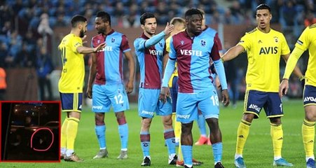 Trabzon Valiliği, "Fenerbahçe otobüsüne silah çekildi" iddiasını yalanladı: Görüntüdeki silah değil telefon