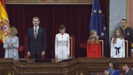 El rey, ante la nueva legislatura. España no puede ser de unos contra otros