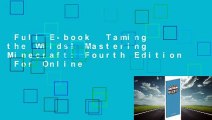 Full E-book  Taming the Wilds! Mastering Minecraft: Fourth Edition  For Online