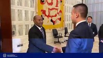 Di Maio con il Ministro degli esteri gibutino (03.02.20)