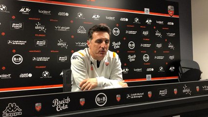 Christophe Pelissier, entraîneur du FC Lorient