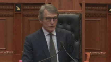 Fjala e presidentit të PE, Davide Sassoli,para deputetëve shqiptarë: BE ka nevojë për Shqipërinë