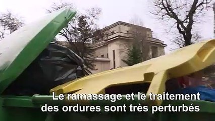 Grèves: à Paris, les poubelles s'accumulent et la peur des rats s'installe