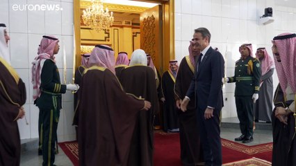 Συνάντηση Κυρ. Μητσοτάκη με τον βασιλιά της Σ. Αραβίας