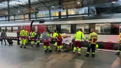 Люцерн: поезд врезался в путевой упор