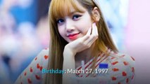 Blackpink member Lisa Manoban lisa - Height, Age, Boyfriend, Family, Biography 2020