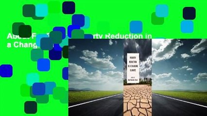 About For Books  Poverty Reduction in a Changing Climate  For Kindle