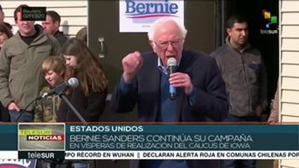 Download Video: Pide Bernie Sanders a estadounidenses derrotar a Trump con votos