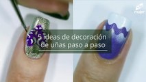 5 ideas de decoración de uñas paso a paso