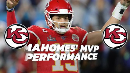 Super Bowl LIV - Mahomes' MVP performance in numbers