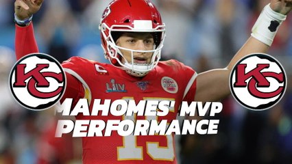 Tải video: Super Bowl LIV - Mahomes' MVP performance in numbers