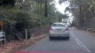 Cyclists Take Risks on Curving Road