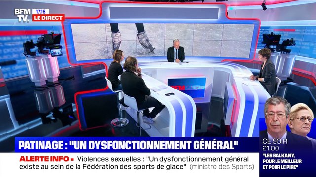 Agressions sexuelles dans le patinage artistique: la ministre demande la démission de Gailhaguet - 03/02