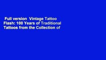 Full version  Vintage Tattoo Flash: 100 Years of Traditional Tattoos from the Collection of