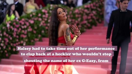 Halsey clapped back at a fan who wouldn’t stop yelling her ex’s name, and we’re giving her a standing ovation