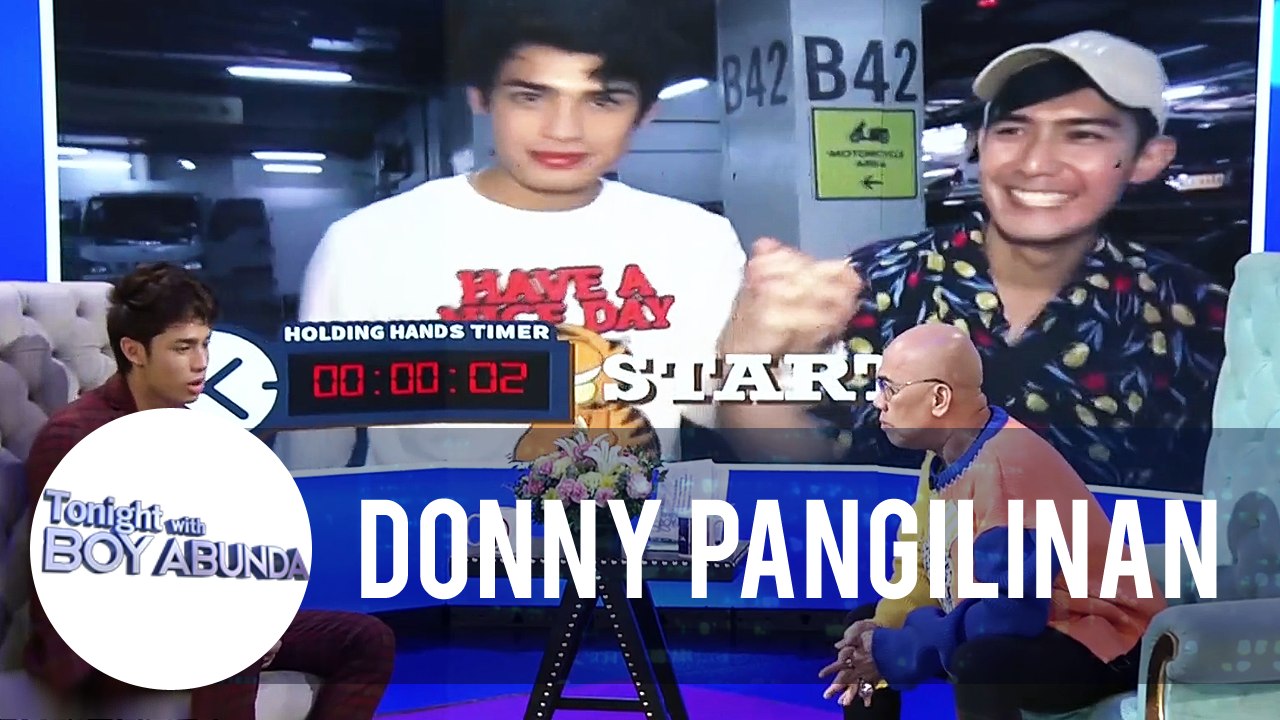 Donny shares the story behind him and Robi holding hands | TWBA