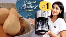 BONUS // Faire des poires pochées avec une machine à café - CUISINE CHALLENGE - 750g