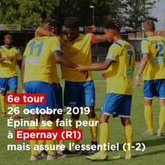 Coupe de France : le parcours du SAS Epinal en 120 secondes