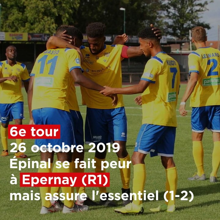 Coupe de France : le parcours du SAS Epinal en 120 secondes