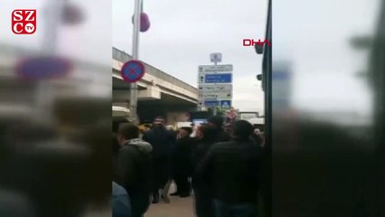 Viyadükten atlamak istedi, vatandaşlar kurtardı