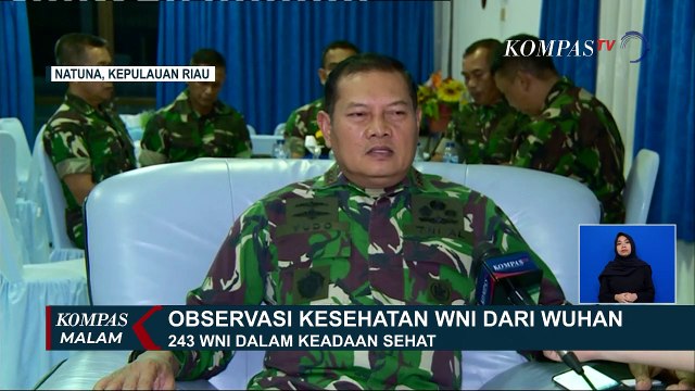 Observasi Kondisi WNI di Natuna, Begini Kata TNI