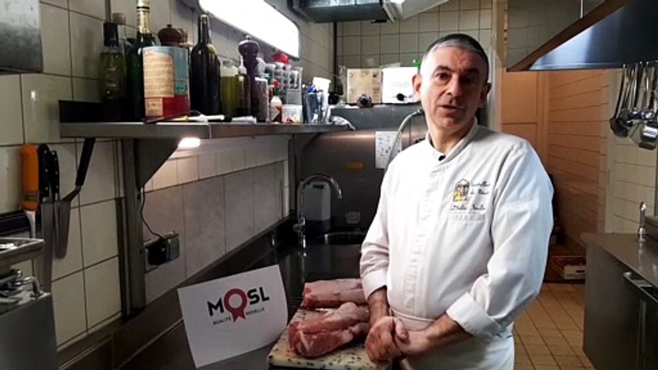 Didier Soulier, chef au restaurant Le Prieuré à Saint-Quirin, répond à trois questions sur le label Qualité MOSL