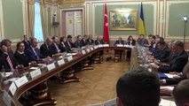 Cumhurbaşkanı Recep Tayyip Erdoğan Ukrayna'da - Heyetler arası görüşme
