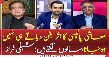 Impact of economic policy takes years: Shibli Faraz