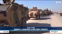 Turkey Launches a Military Convoy to Syria's Idlib Province