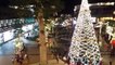 A huge Christmas tree at Miri Times Square, Sarawak, Malaysia