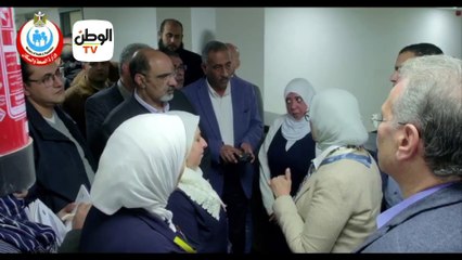 تفقد وزيرة الصحة مستشفى النجيلة بمطروح قبل وصول طائرة المصريين من الصين