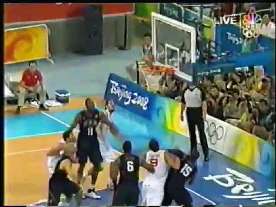 USA vs. Spain (Finals): 2008 Men's Olympic Basketball Final (3rd Quarter)
