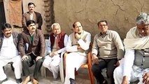 शामली पटाखा कांड पीड़ित परिजनों से मिलने पहुंचे कैबिनेट मंत्री सुरेश राणा