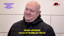 Hockey sur glace Interview de Frank Spinozzi, Coach des Bisons de Neuilly sur Marne, 01/02/2020 (D1 - J21 Clermont-Ferrand VS Neuilly sur Marne)