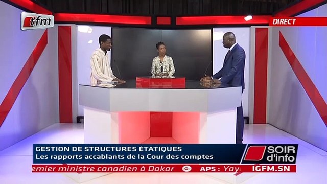 SOIR D'INFO - Français - Invité : RENÉ PASCAL DIOUF - Pr : NDEYE ARAME TOURÉ - 03 Février 2020