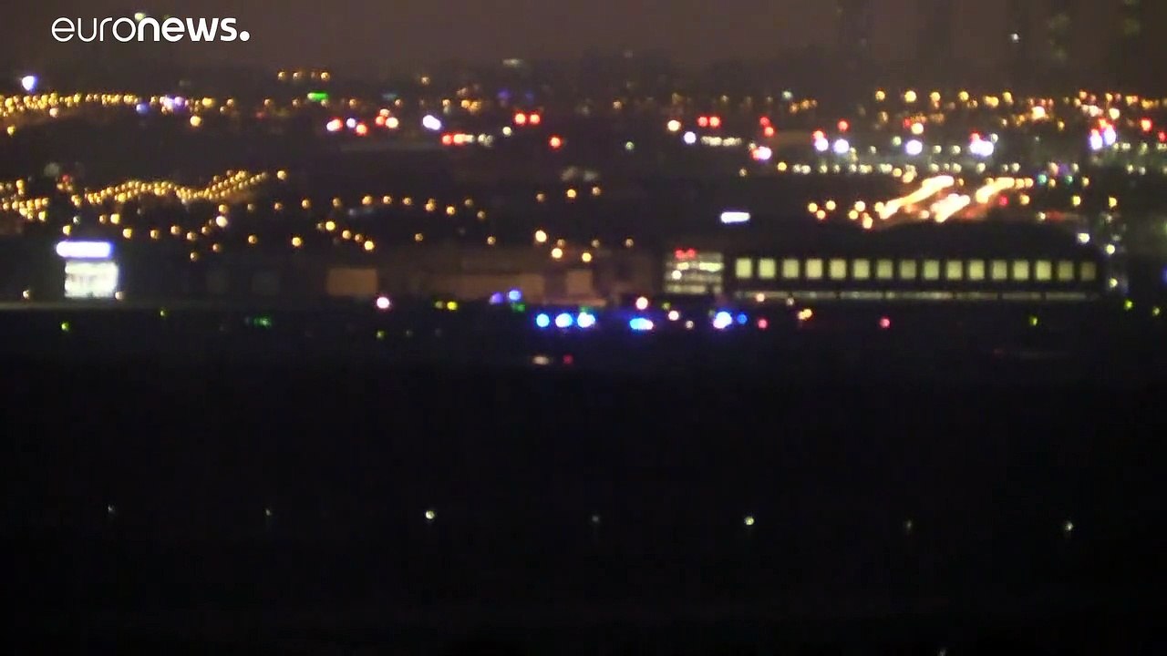 Аварийная посадка в Мадриде