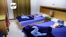 أول فيديو من فندق المشير أحمد بدوي بمطروح المخصص للحجر الصحي للعائدين من الصين